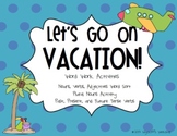 Let's Go On Vacation! Noun, Verb, Adjective Pack