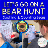 Let's Go on a Bear Hunt Spotting & Counting Math Activity 