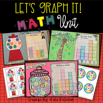 Preview of Let's Graph It! Math Unit