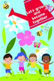 Let's Grow Together Poster (24x36)