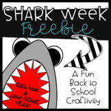 Let's Have a Jawsome Year! Shark Week Freebie