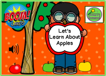 Preview of Let's Learn About Apples~Boom Cards