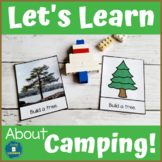 Let's Learn About Camping and Hiking Themed Activities - S