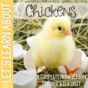 Preview of Life Cycle of a Chicken Nonfiction Science & ELA Unit