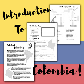 Preview of Let's Learn About Colombia!