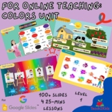 Let's Learn About Colors Lessons for Online Teaching - Goo