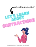 Let's Learn About Contractions- Print and Go!  No prep resource!