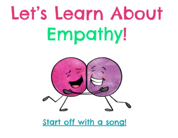 Preview of Let's Learn About Empathy (With Worksheet)