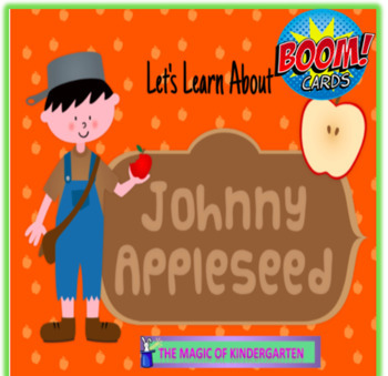 Preview of Let's Learn About Johnny Appleseed~ Boom Card