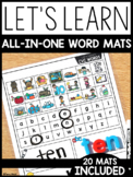 Let's Learn! All-in-One Word Mats