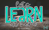 Let's Learn At Home A-E