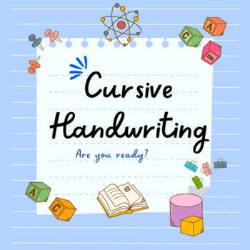 Preview of Let's Learn Cursive  Teaching Cursive Handwriting Workbook