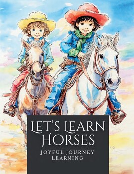 Preview of Let's Learn Horses - A Workbook for Homeschool or Horse Camps