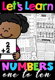 Let's Learn Numbers 1-10 No Prep Printables BUNDLE in NSW 