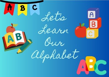 Let's Learn Our Alphabet, Alphabet, Alphabet poster, alphabet posters ...