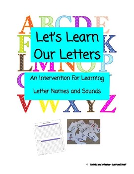 Preview of Let’s Learn Our Letters: An Intervention For Learning Letter Names and Sounds