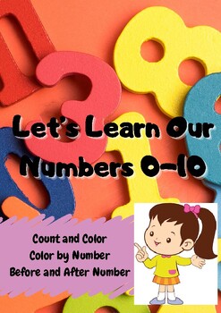 Preview of Let's Learn Our Numbers (1-10)