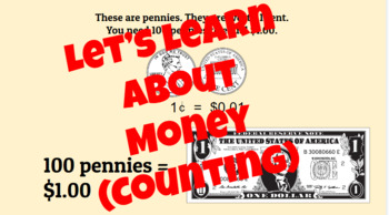 Preview of Let's Learn About Money (Counting)