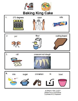 Preview of Let's Make King Cake