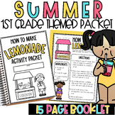 Let's Make Lemonade Activity Packet | Summer Theme Day Act