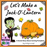 Let's Make a Jack-O'-Lantern | Black & White Options Included