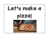 Let's Make a Pizza Adapted Book - Life Skills, Task Analys