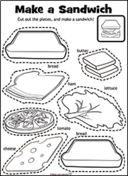 Let's Make a Sandwich Activity by Maple Leaf Learning | TpT