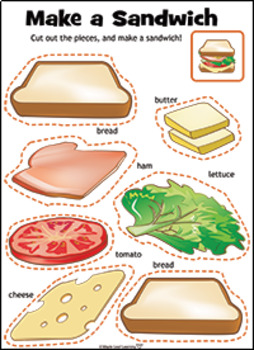 Let's Make a Sandwich Bundle by Maple Leaf Learning | TpT