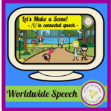 Let's Make a Scene: /l/ in Connected Speech; Phonics; Story Starter