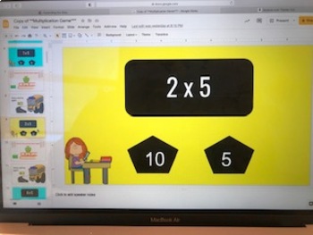 Preview of Let's Multiply: Interactive Game w/ 77 Slides