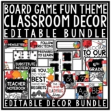Let's Play Board Games Theme Classroom Décor Bulletin Boar