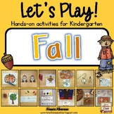 Let's Play! Kindergarten Fall Activities {Literacy and Math}