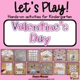 Let's Play! Kindergarten Valentine's Day Activities {Liter