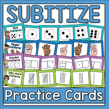 Preview of Subitize Practice Cards
