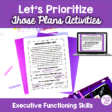 Let's Prioritize Those Plans Activities