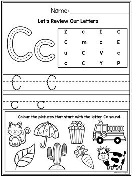 Let's Review Our Letters-Letter Recognition and Sound Identification