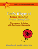 Let's Rhyme Mini Unit for Grades 1 and 2