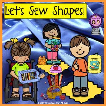 Preview of Let's Sew Shapes