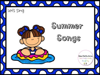 Preview of Let's Sing Summer