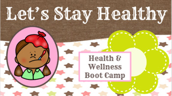 Preview of Let's Stay Healthy- Digital (Google Slides) Lesson