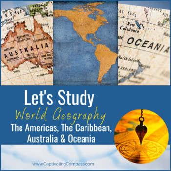 Preview of Let's Study The Americas, The Caribbean, Australia, and Oceania