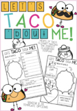 Let's TACO 'bout me! All about me | Back to School CRAFT