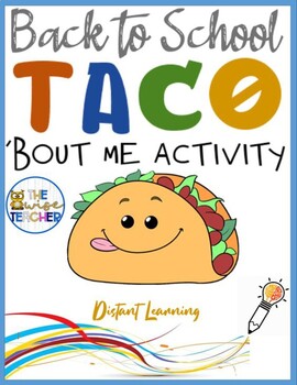 Preview of Let's Taco 'Bout Me | Back to School