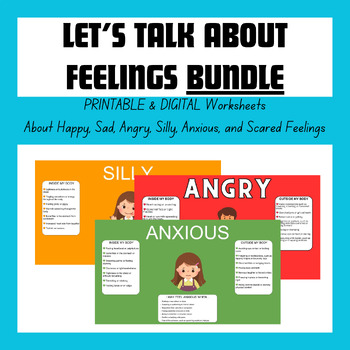 Preview of Let's Talk About Feelings! BUNDLE