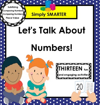 Preview of Let's Talk About Numbers!:  SMARTBOARD Math Talks
