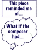 Let's Talk Music Bulletin Board: Prompts for Classroom Discussion