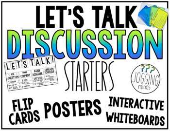 Preview of Let's Talk! Talking frames for MEANINGFUL CONVERSATIONS! 3 Ways!