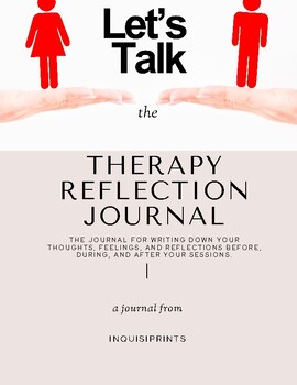 Preview of Let's Talk: Therapy Reflection Journal
