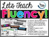 Let's Teach Fluency! How to teach fluency prosody, lessons