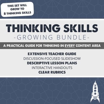 Preview of Let's Teach Thinking Skills Bundle
